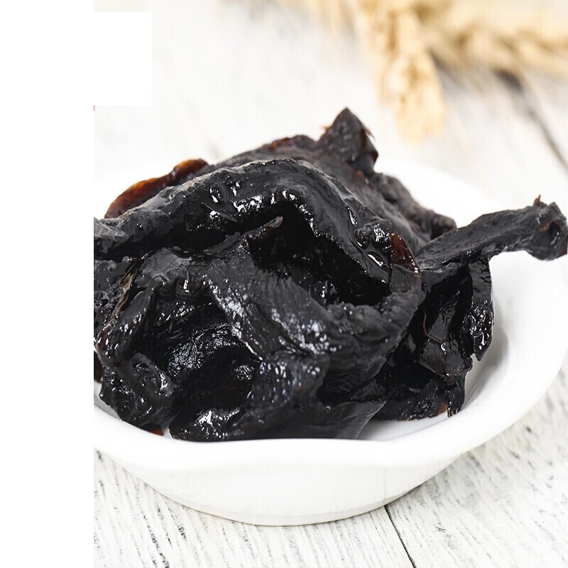 虎钢馋正宗潮汕黑老萝卜干以上农家自制蜜炼20年600g老菜脯 风味原