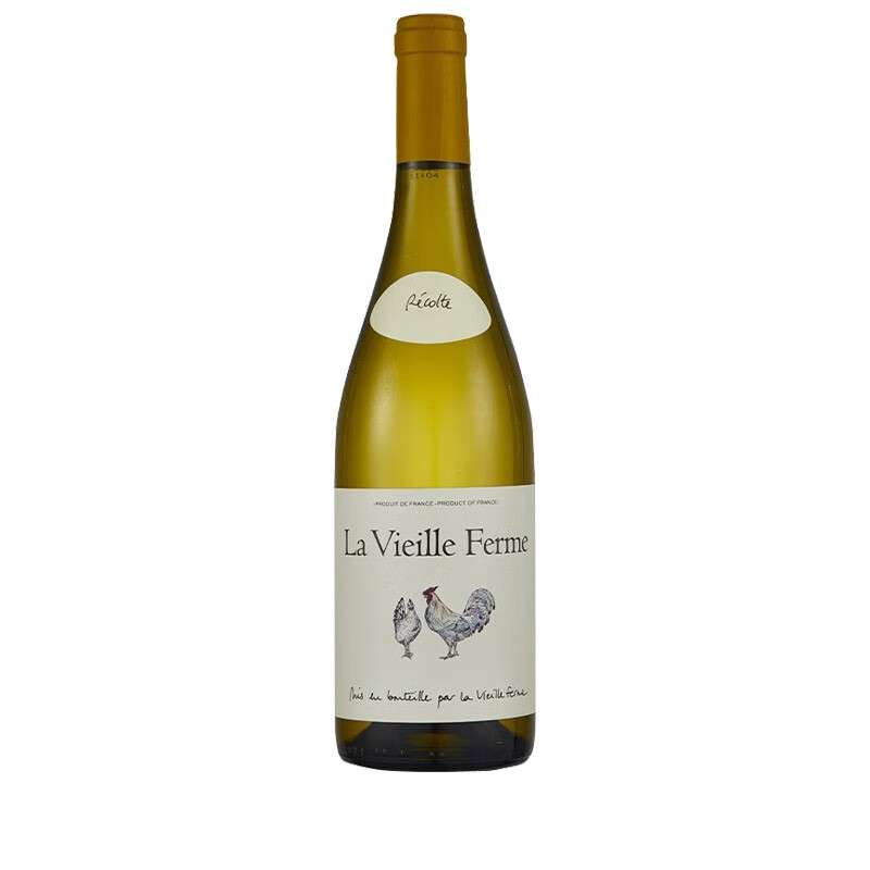 农庄世家法国红酒佩兰家族罗纳河谷干红葡萄酒 原瓶原装进口 干白750ml单支装