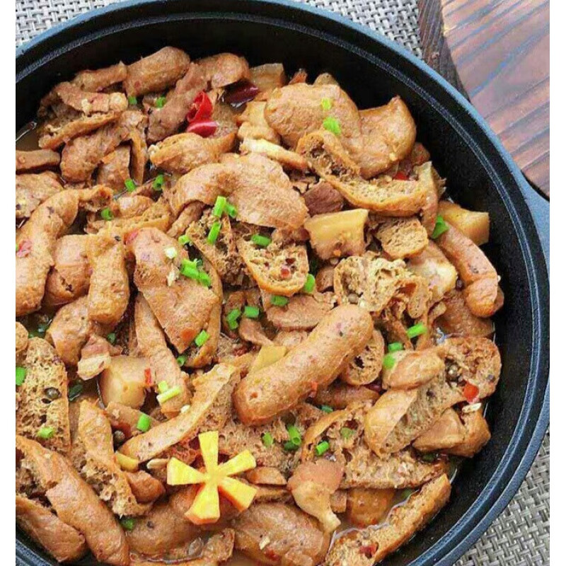 安徽安庆宿松农家特产程集条子豆条豆参太湖生条火锅主料500g