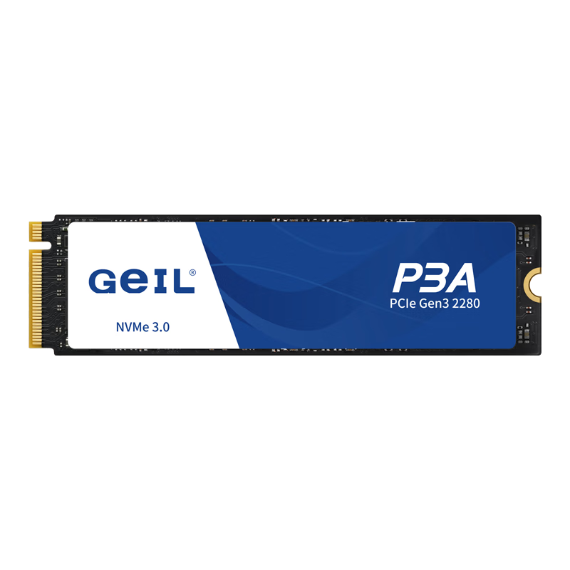 GEILP3̬Ӳ̨ʽSSDʼǱ̨ʽM.2(NVMeЭ)m2ϷPCIE3.0洢PS5̬Ӳ P3A 1T 3000MB/S339Ԫ