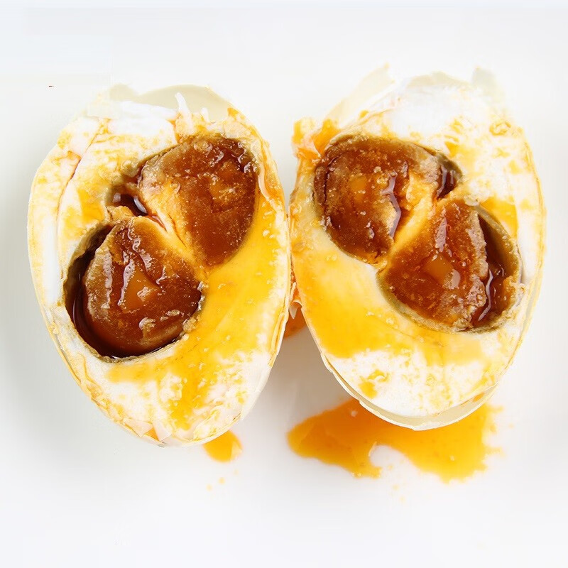 云邮高邮双黄蛋咸鸭蛋85g/枚10只农家散养双黄咸鸭蛋一蛋双黄好事成双