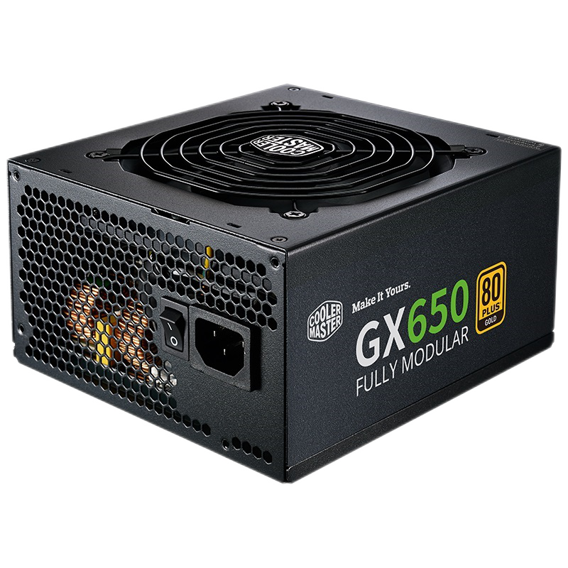 酷冷至尊(CoolerMaster)额定650W GX650金牌全模组电源 日系电容/单路12V/温控风扇/50℃无损输出/电脑组件    399元