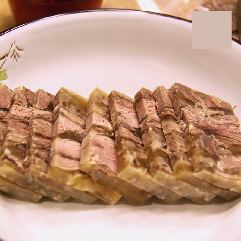 顺丰 苏州特产 藏书羊肉羊糕 熟羊肉冻 羊羔熟食500g 500g