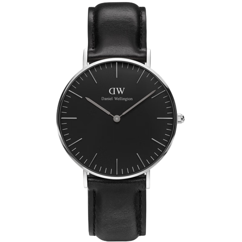 丹尼爾惠靈頓（DanielWellington）DW手表情侶手表36mm時尚歐美表皮帶石英腕表節(jié)日禮物DW00100145