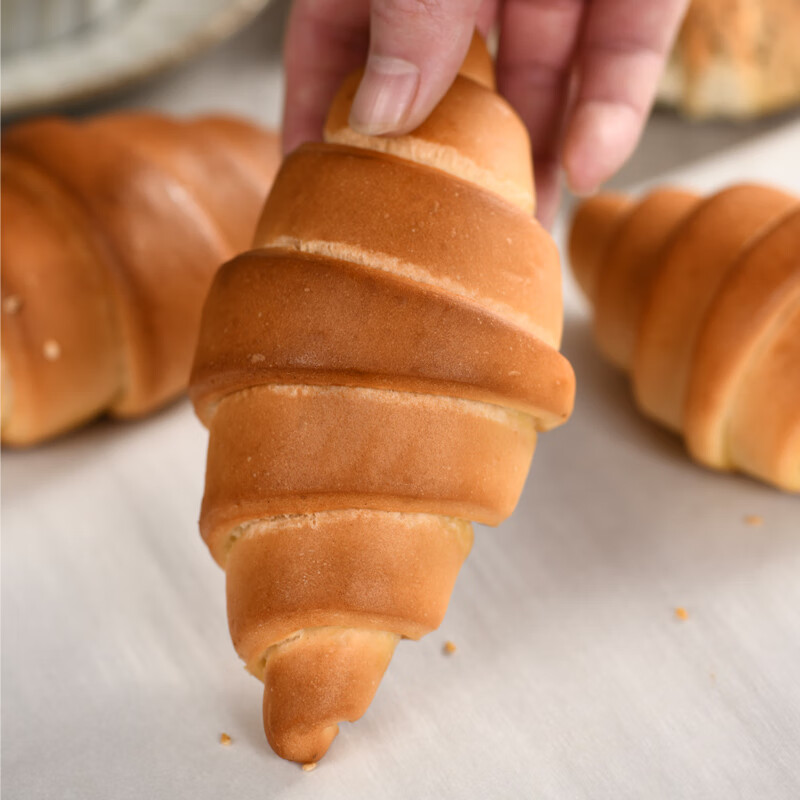 abendbrot法式可颂羊角包 阿本布鲁牛角包黄油欧包酥皮咖啡面包早点