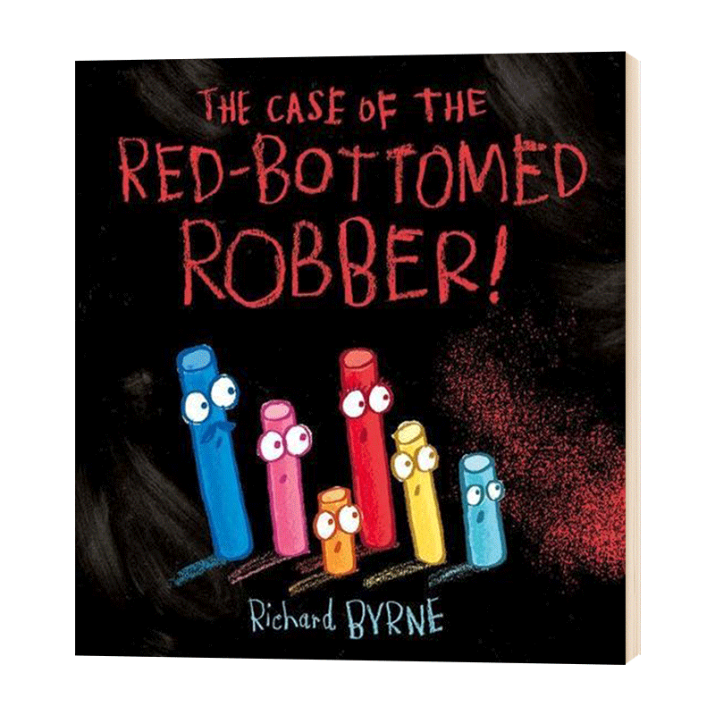 谁偷了我们的画 英文原版 The Case of the Red-Bottomed Robber