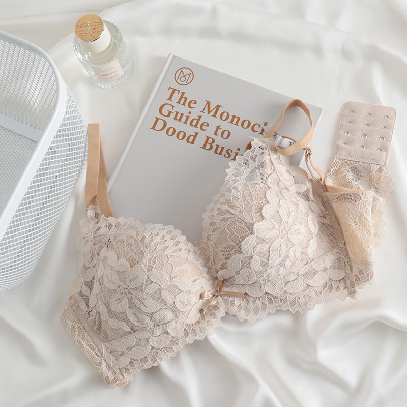 carey kay品牌内衣女无钢圈聚拢文胸小胸性感蕾丝上托调整型少女文胸