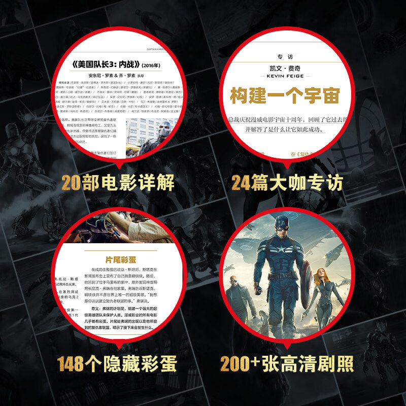 漫威电影宇宙十周年纪念特刊 赠巨幅漫威十周年演员大合照