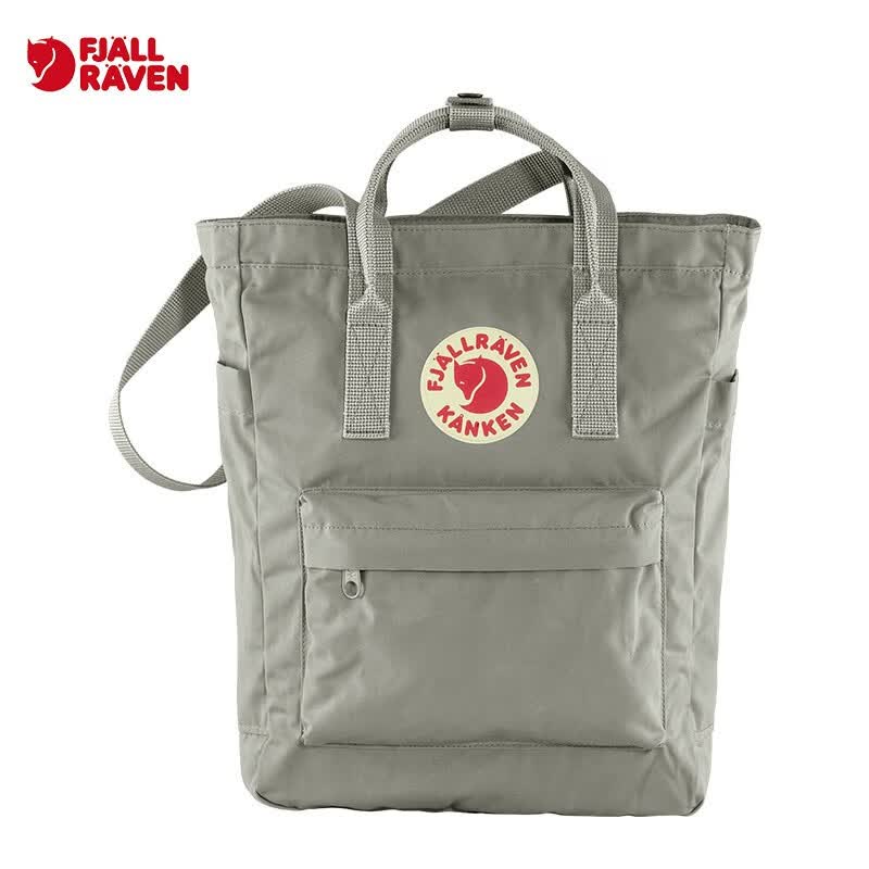 FJALLRAVEN北极狐户外托特包G-1000大容量单双肩背包斜挎手提运动包23710 021雾灰色 14L【可装13寸笔记本电脑】