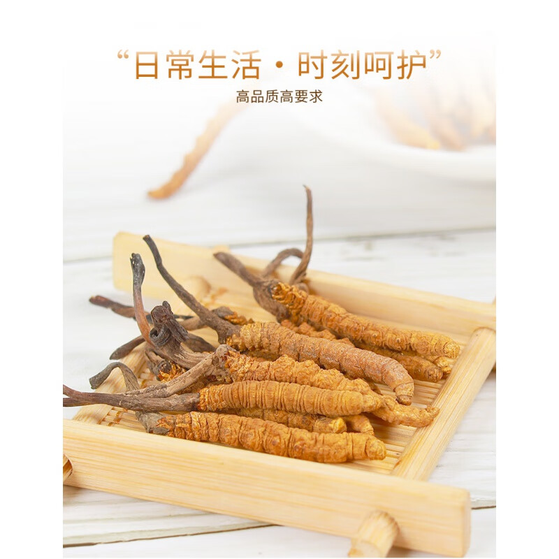 慈药山藏区雪域冬虫夏草正宗虫草无断草2-3根1g十根起拍才发