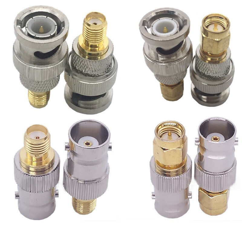 首千 sma转bnc转接头q9转sma公头bnc母头bnc公头sma母头射频接头转换