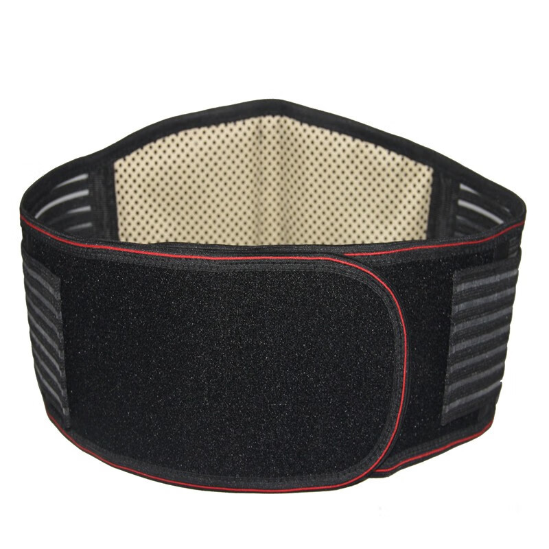 护腰 保暖腰托弹力固定带 男女通用 磁石护腰带 黑色 升级款 钢板护腰