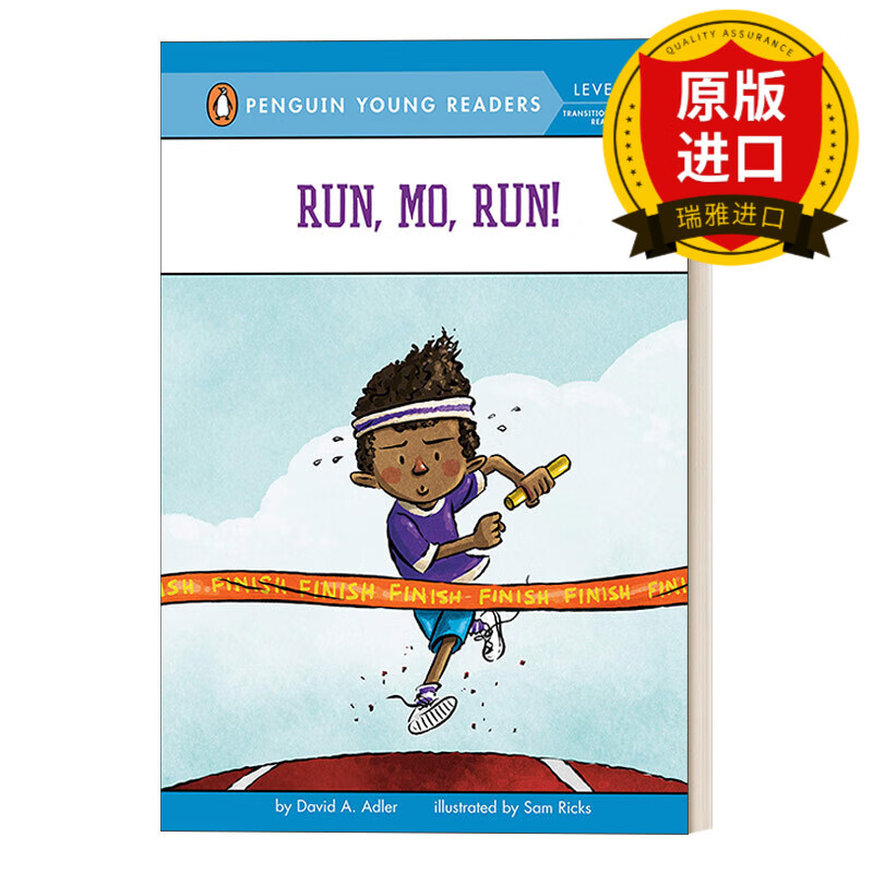 step into reading 3: run, mo, run! (mo jackson) 跑起来!莫!