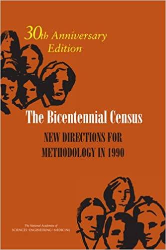 预订the bicentennial census: new directions for