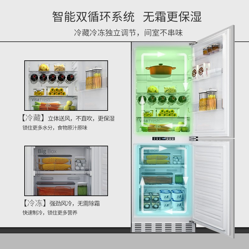 Artaus嵌入式冰箱请问买过的朋友，有这款冰箱的门板安装图片或者视频吗？
