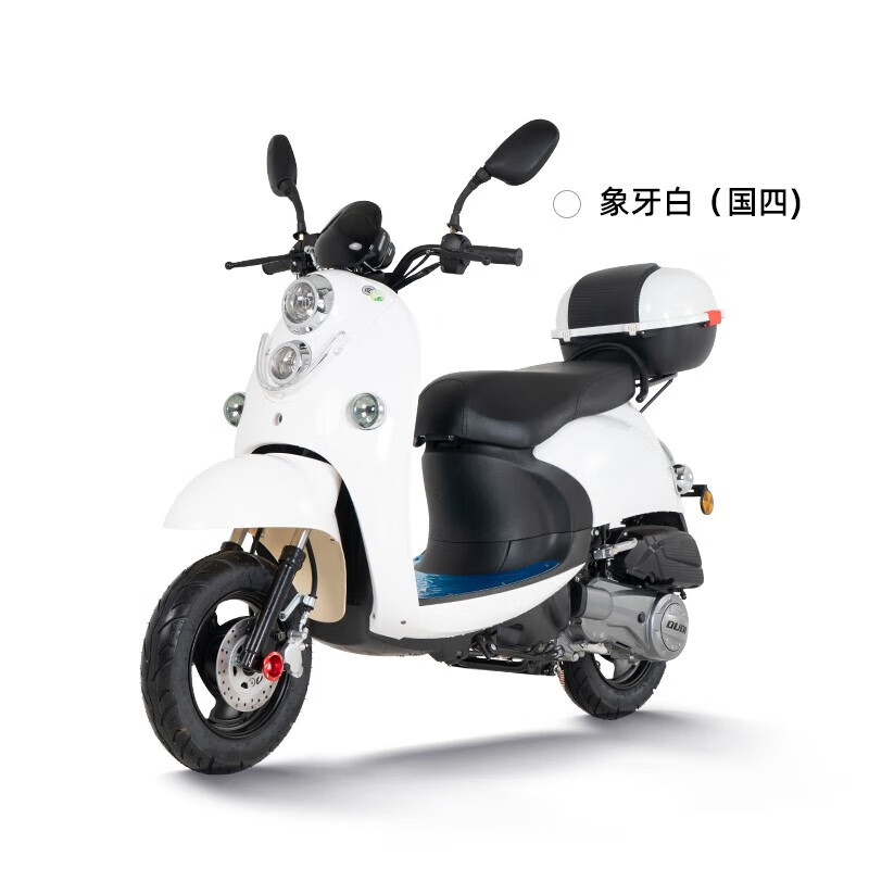 智询全新小龟摩托车125cc燃油踏板车男女款机车小绵羊整车电喷可上牌