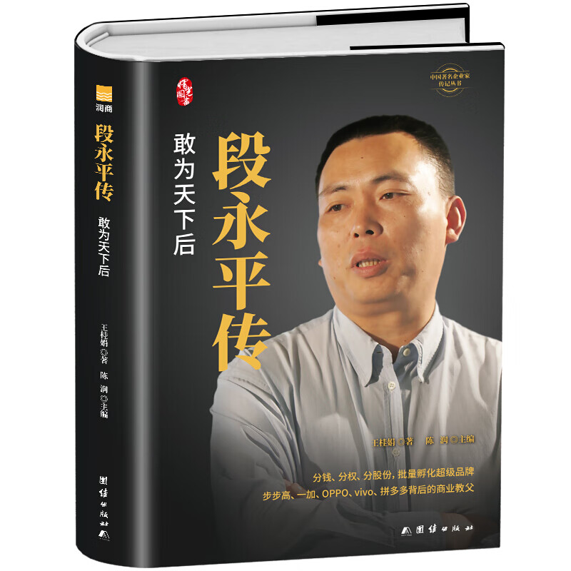段永平传 敢为天下后（精装新版）中国企业家传记丛书
