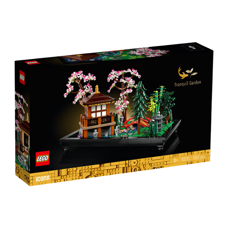 �ָ� LEGO ��ľ 10315������԰ ƴװ��� ��Ϧ���˽����� D2C�޶���