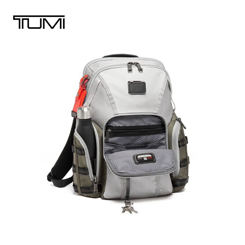 途明（TUMI）时尚简约男士通勤商务双肩背包电脑包  0232793GRY