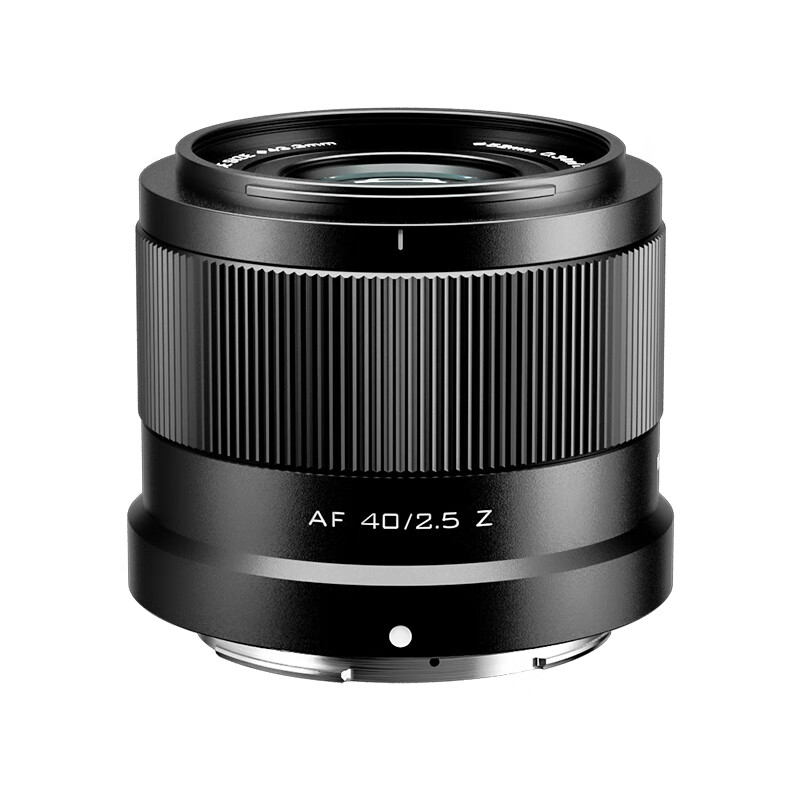 唯卓仕 AF 40mm F2.5 尼康 Z 卡口相机镜头上架:6 组 10 片设计,首发价 799 元