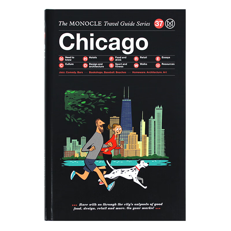 现货 Chicago：The Monocle Travel Guide Series 美国 芝加哥 城市旅行指南 英文原版