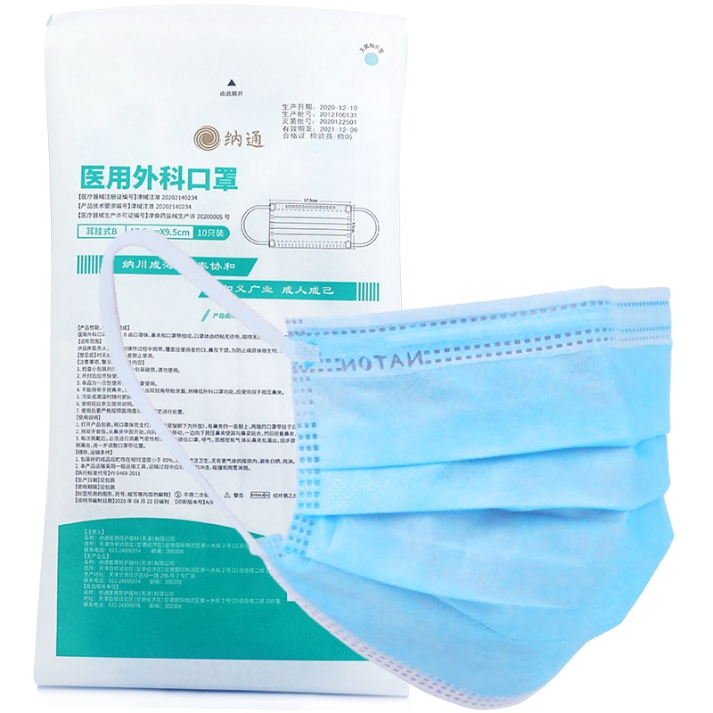纳通医用口罩价格历史走势及销量分析