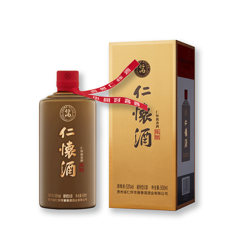 仁怀酱香酒（RENHUAIJIANGXIANGJIU）仁怀酒·陈酿53度酱香型白酒