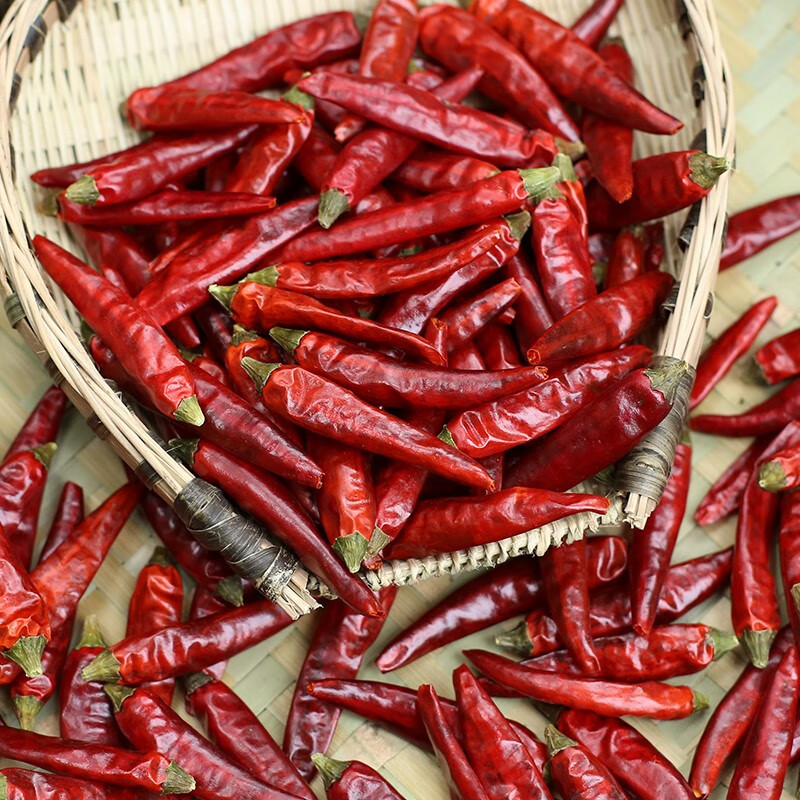 古蜀味道 四川朝天椒超辣小米辣川菜七星椒 干辣椒