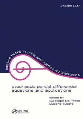 【预订】stochastic partial differential