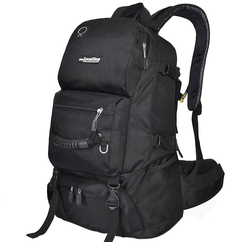 川诺背包 双肩包 069 户外运动登山包休闲背包可放15.6英寸电脑包 40L 黑色怎么样,好用不?