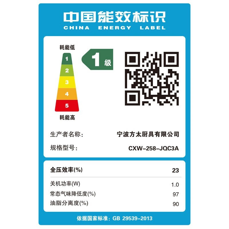 方太（FOTILE）家用油烟机 侧吸式抽油烟机 脱排油烟机 瞬吸直排20大风量风魔方以旧换新 CXW-258-JQC3A 