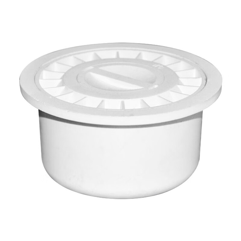 50pvc简易内插侧排地漏 75防臭塑料方形圆形厨房卫生间排下水地漏 50