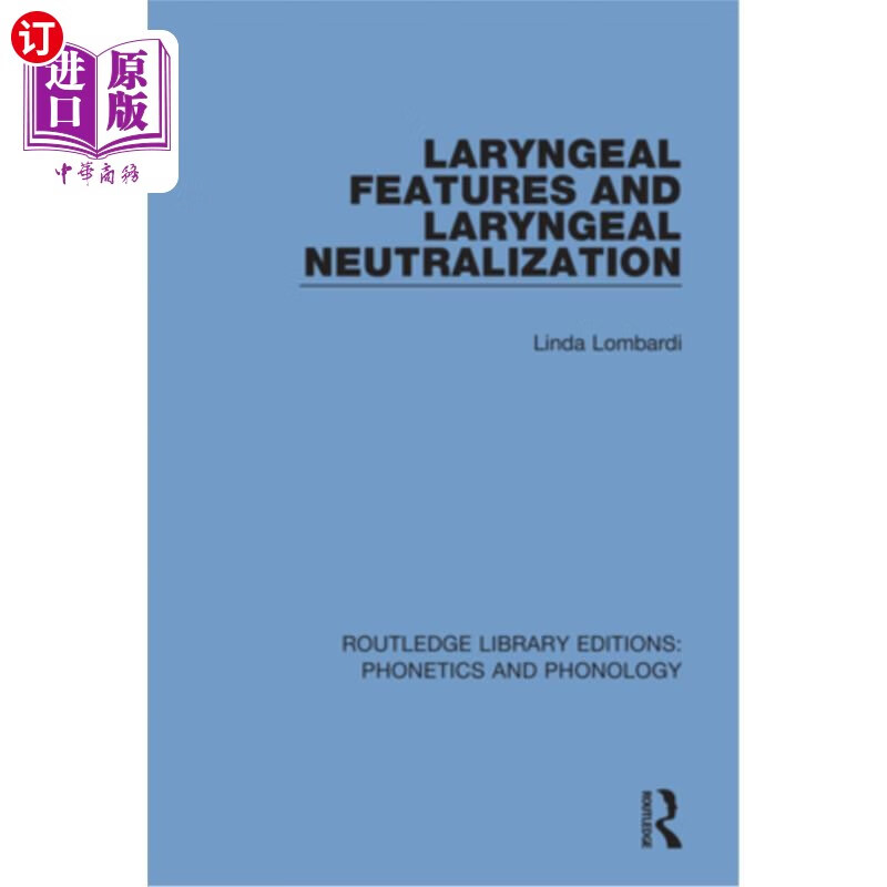 海外直订laryngeal features and laryngeal neutralization 喉部特征