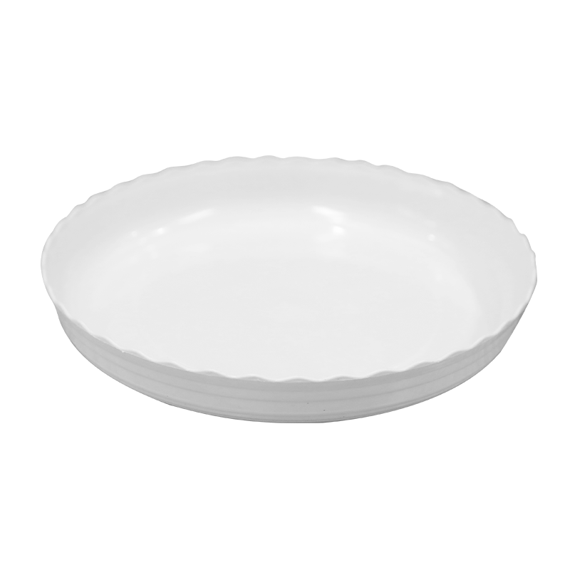 墨斗魚花盆托盤30cm*5 塑料耐磨加侖盆墊樹脂底座加厚圓形接水盤底托