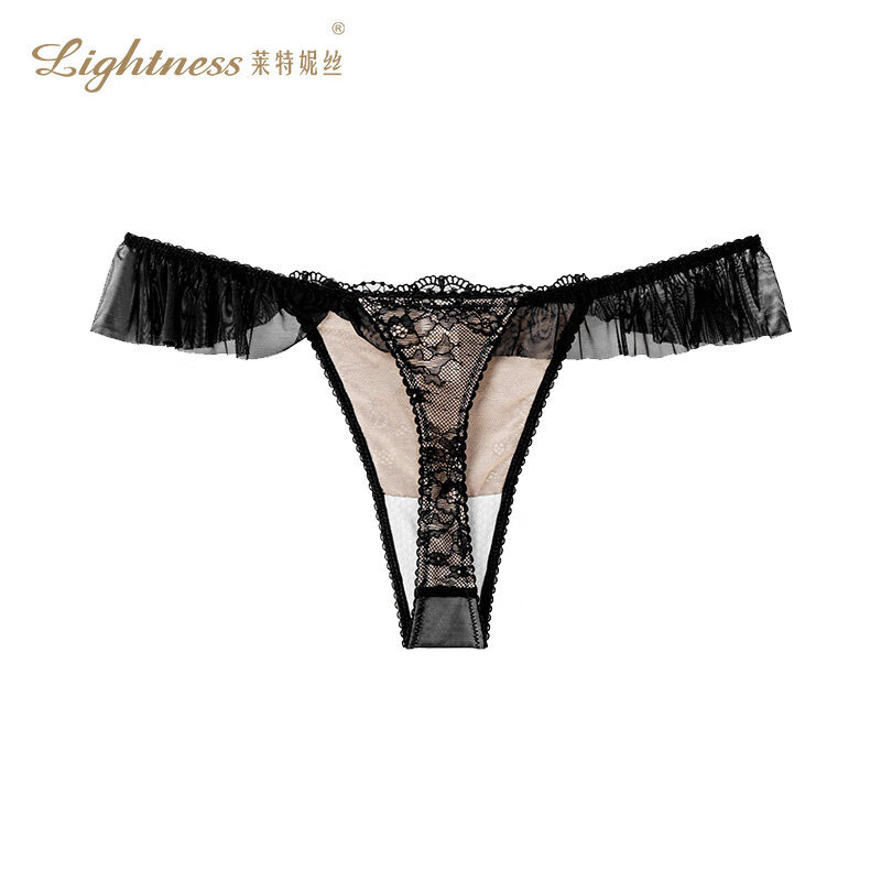 莱特妮丝(lightness)  舒适性感时尚女士内裤性感t字裤女f2525 黛撞肤