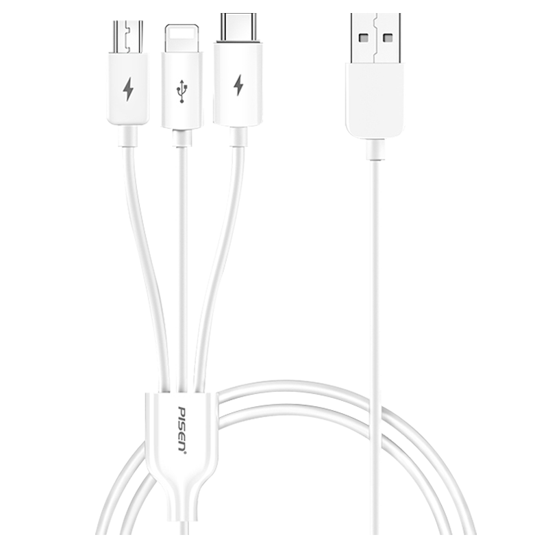 ���ڲ�����Ʒʤ��PISEN�� ����һ�����߶�ͷusb�๦�����ݳ��س����һ��������iphone15/16ƻ����׿ ��װ������һ��1��+2A������� 29.13Ԫ