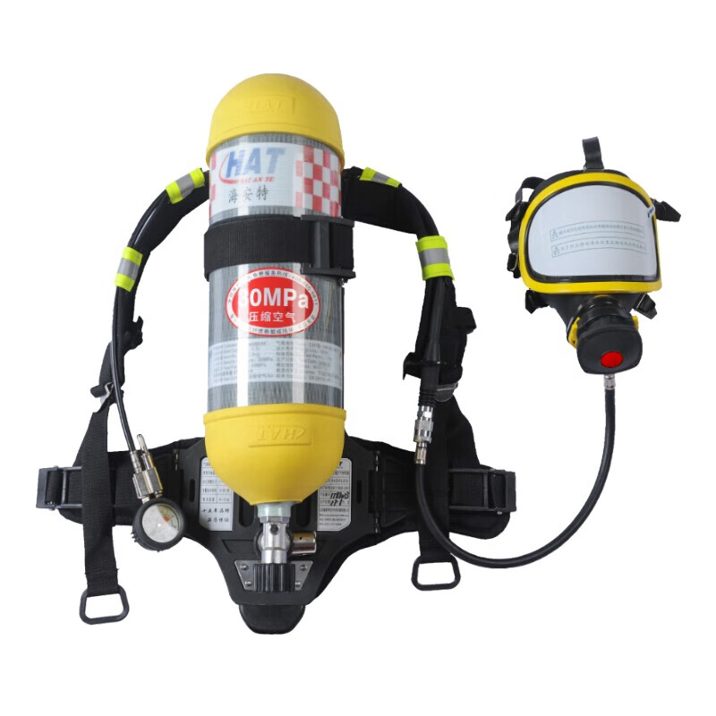 海安特HAT RHZKF6.8/30 正压式空气呼吸器 黄色面罩款 1套