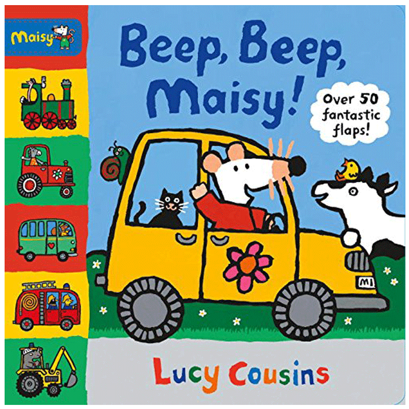 预订【小鼠波波maisy】beep, beep, maisy!哔哔,哔哔声,!