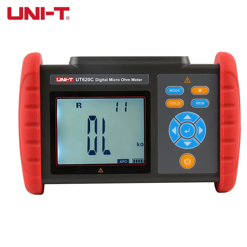 优利德（UNI-T）直流低电阻测试仪高精度微欧计直阻仪电阻仪毫欧表四线测量锂电款 UT620C