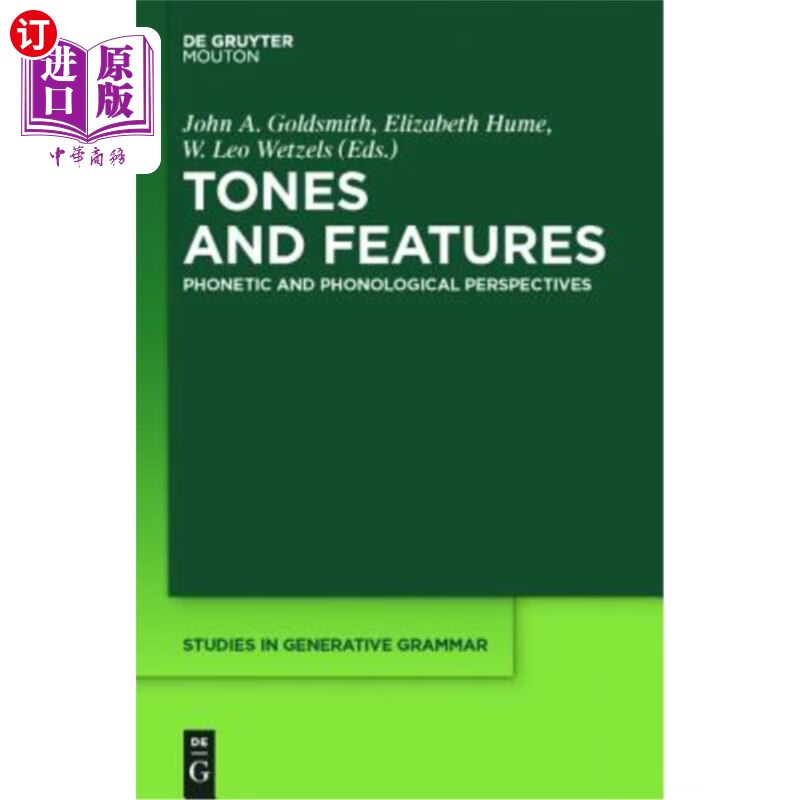 海外直订tones and features: phonetic and phonological