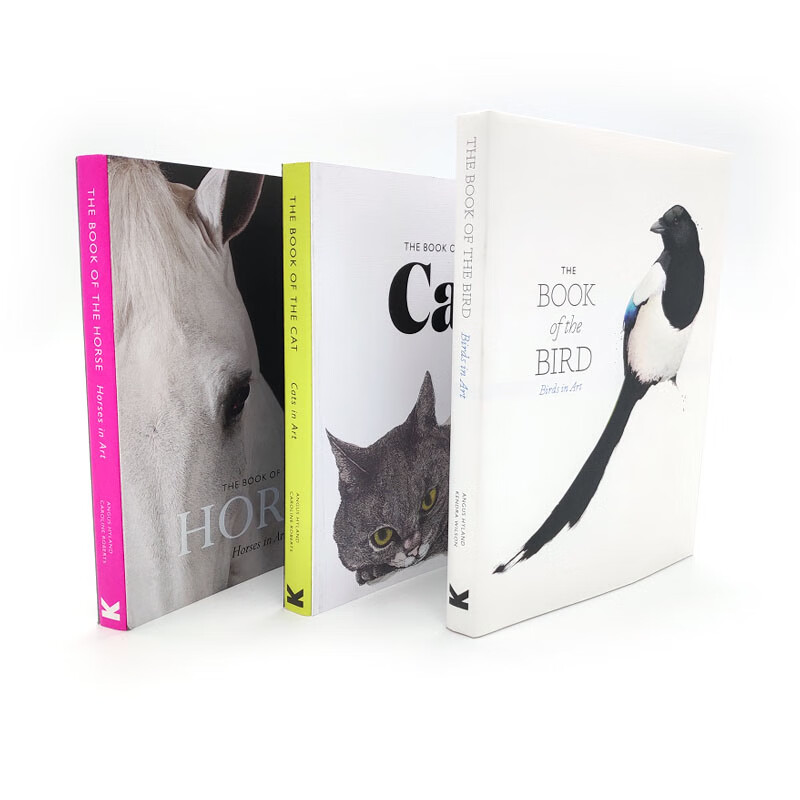 现货 英文原版 三本套装 鸟之书、马之书