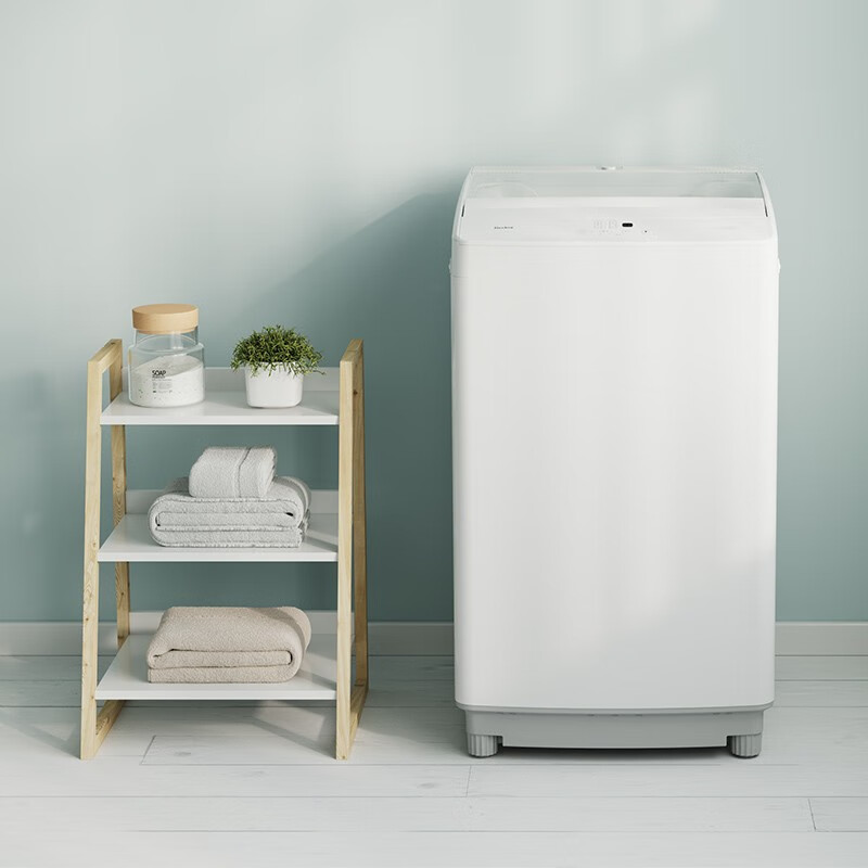 米家 小米出品Redmi波轮洗衣机全自动1A 8公斤 健康桶自洁有效除菌 迷你洗衣机小 XQB80MJ101