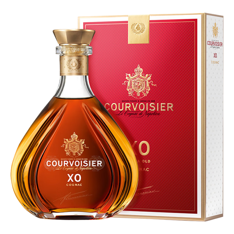 馥华诗 (courvoisier) 法国原瓶进口干邑白兰地 洋酒700ml 拿破仑xo