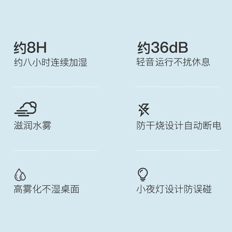 海纳斯加湿器好用吗亲们？带灯吗？