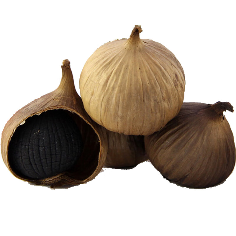 虎钢馋山东金乡特产发酵黑蒜头独头克多瓣黑大蒜独头黑蒜