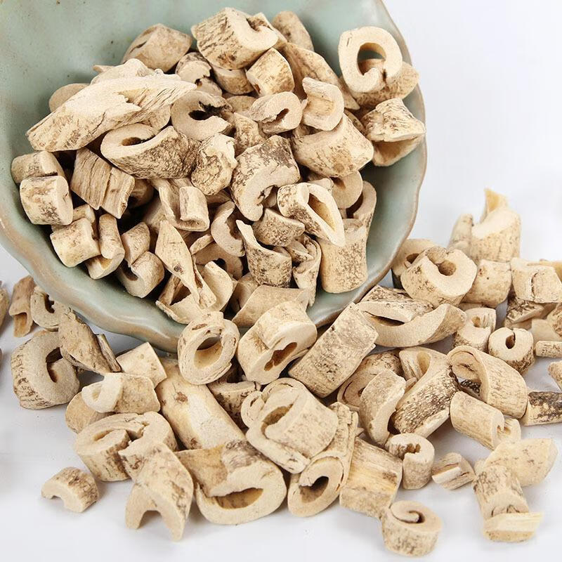 zoci白鲜皮 白鲜皮切片 北鲜皮抽芯 新鲜干货 500克