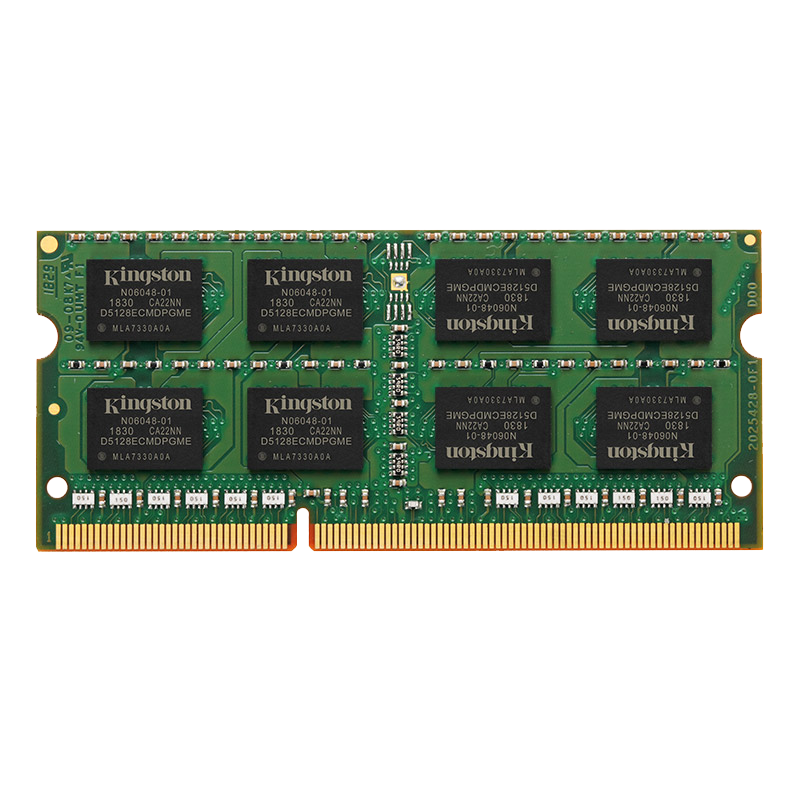 Kingston 金士顿 KVR系列 DDR3 1600MHz 笔记本内存 普条 绿色 8GB KVR16LS11/8-SP 低电压版