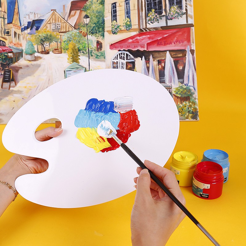 蒙玛特 颜料调色板 调色盘 丙烯颜料调色工具 大号（30.4X40.6cm） t亚克力易清洗调色盘