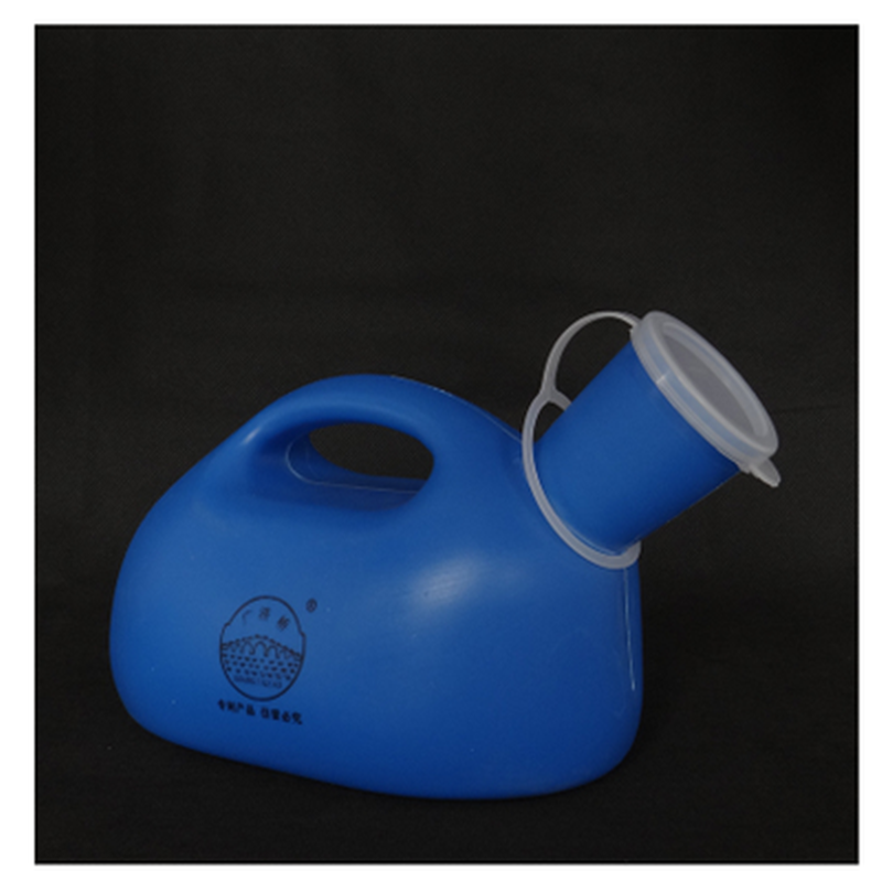 纤雅洁(QianYaJie) 加厚老人大容量尿壶家用带盖夜壶成人小便壶男士卧床接尿器 2000ML白色