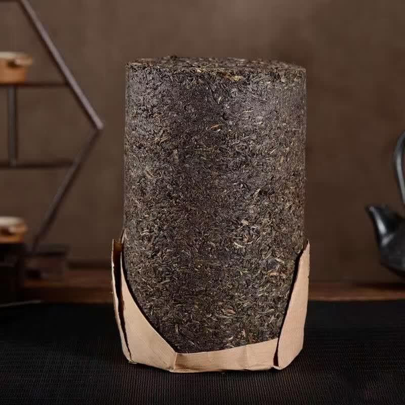 岩亥1998年3000g冰岛古树茶柱兰香蜜香甜特级茶砖云南大叶种普洱茶生